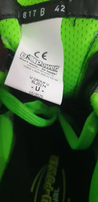 Scarpe da lavoro antinfortunistica U POWER n 42 s3
