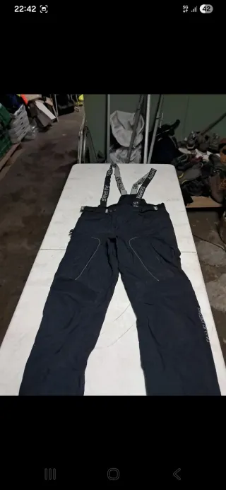 Pantalón Moto Negro Talla XL