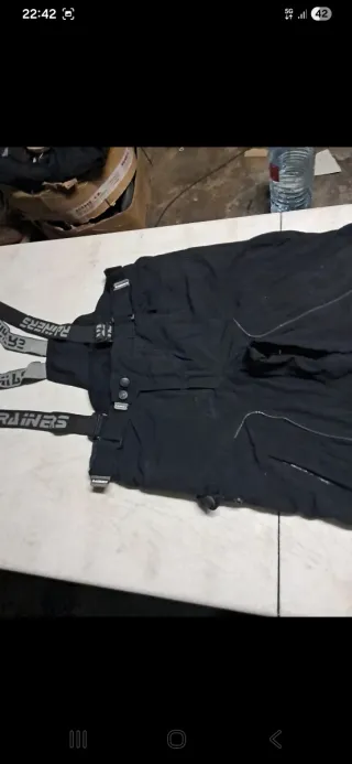 Pantalón Moto Negro Talla XL