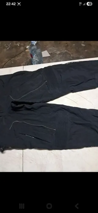 Pantalón Moto Negro Talla XL