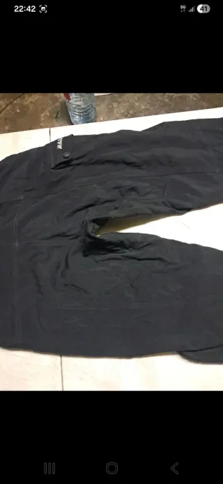 Pantalón Moto Negro Talla XL