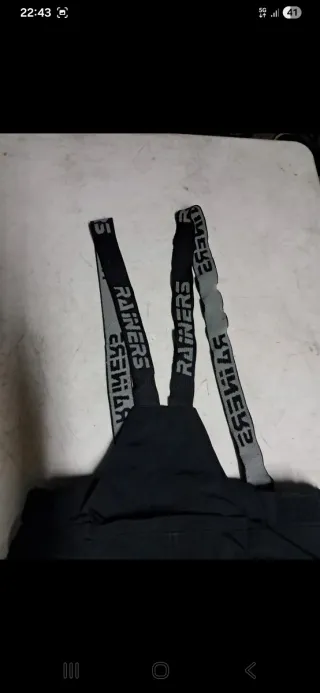 Pantalón Moto Negro Talla XL