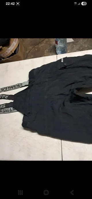 Pantalón Moto Negro Talla XL