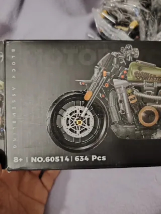 Bloques de construcción moto deportiva