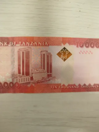 Billete Tanzania sin circular