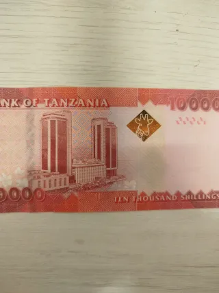 Billete Tanzania sin circular