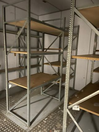 Estanterías metálicas galvanizadas