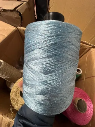 Lote de Bobinas Hilo Brillante