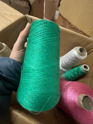 Lote de Bobinas Hilo Brillante