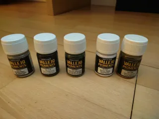 Pigmentos Vallejo (5 botes)