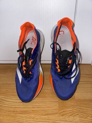 Adidas Adizero Boston 12 Azul Naranja