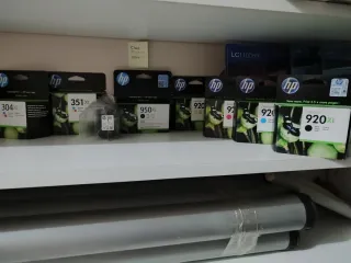 Cartuchos originales HP 304XL, 351XL, 950XL, 920XL