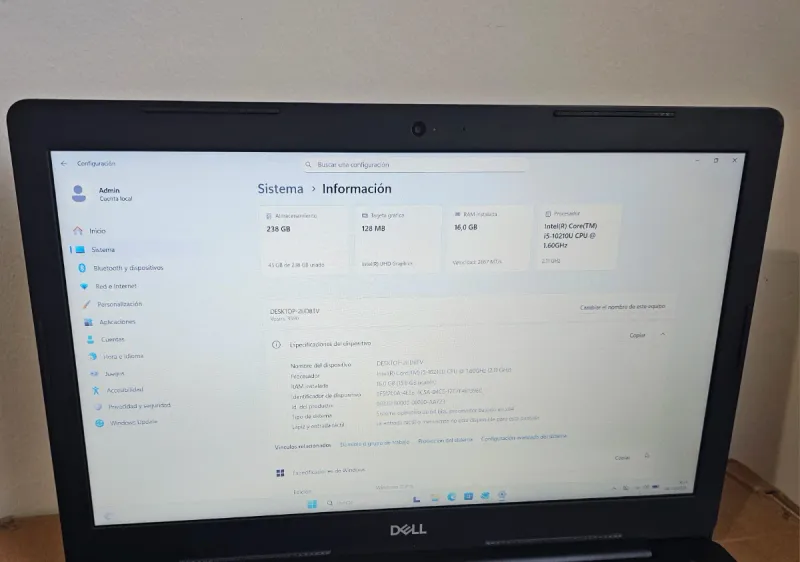 Dell Vostro 3590 i5 10th 16GB afbeelding 5