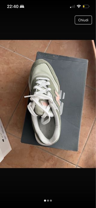 New Balance 997H donna verde/rosa