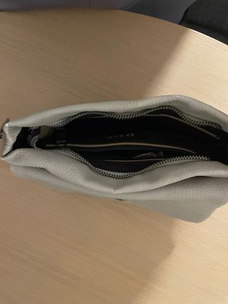 Bolso SLANG beige/blanco