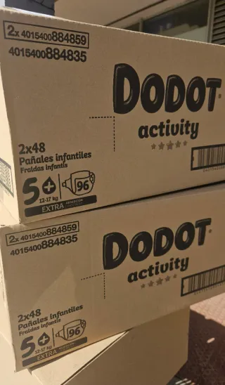 192 Pañales(2x96) Dodot Activity t5+