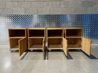 Cajón de escritorio con ruedas / Mesita de noche