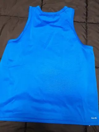 Camiseta deportiva Domyos azul Talla XL