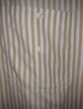 Camisa Burberrys Rayas Manga Corta