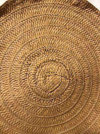 Bolso de paja redondo verano