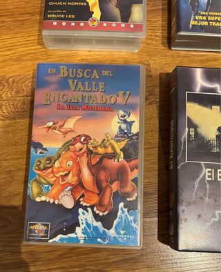 Lote Películas VHS: Bruce Lee, Tomb Raider,  Exorc