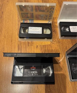 Lote Películas VHS: Bruce Lee, Tomb Raider,  Exorc