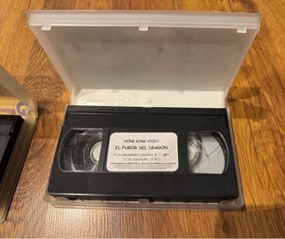Lote Películas VHS: Bruce Lee, Tomb Raider,  Exorc