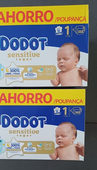 Dodot Sensitive T1 - 336 Unidades