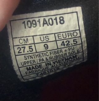 Zapatillas atletismo Asics clavos naranja