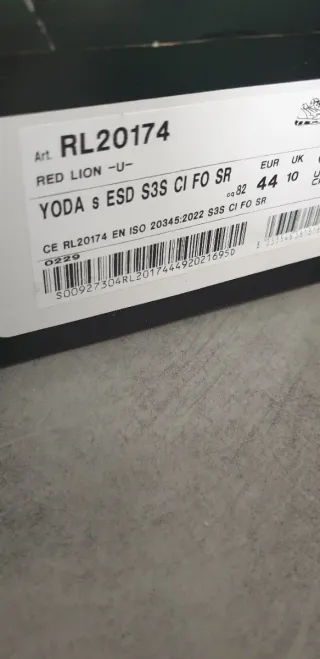 Scarpe da lavoro antinfortunistica U POWER n 44 s3