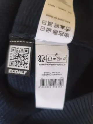 Jersey Ecoalf azul marino talla XL