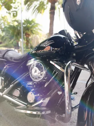 Moto Custom EVO 98' Negro Harley