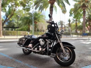 Moto Custom EVO 98' Negro Harley