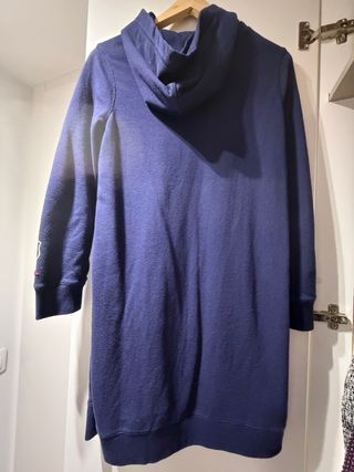 Vestido Sudadera Ralph Lauren Azul Talla 16