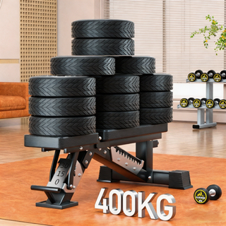 Banco de musculación premium 400 kg
