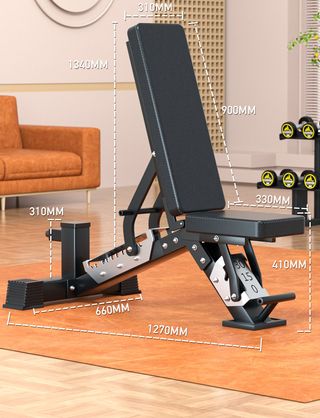 Banco de musculación premium 400 kg