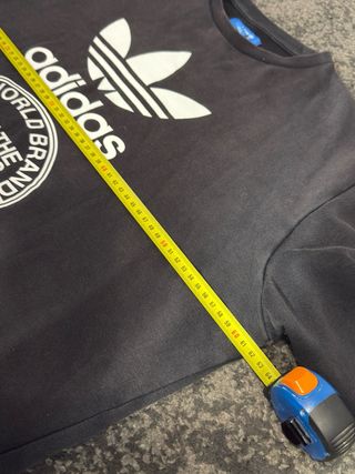 Sudadera Adidas Negra con Logo