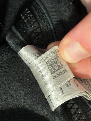 Sudadera Adidas Negra con Logo