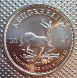 Krugerrand 5 Onzas Plata