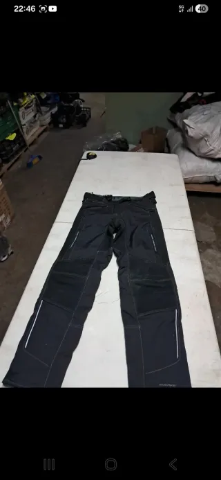 Pantalón Moto Talla S Negro