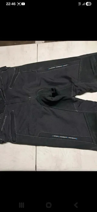 Pantalón Moto Talla S Negro