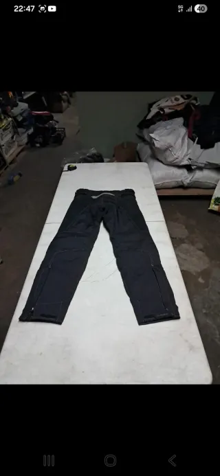 Pantalón Moto Talla S Negro