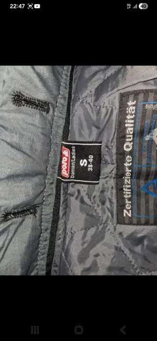 Pantalón Moto Talla S Negro