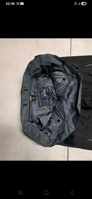 Pantalón Moto Talla S Negro