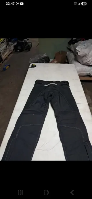 Pantalón Moto Talla S Negro