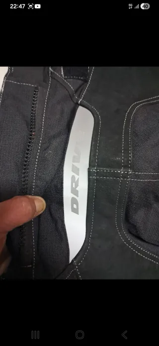 Pantalón Moto Talla S Negro