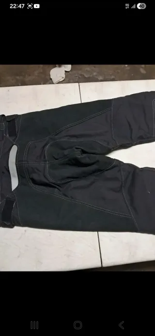 Pantalón Moto Talla S Negro