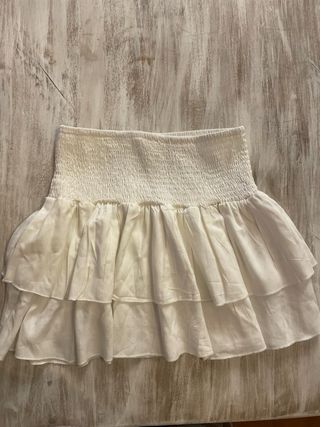 Faldas volantes XS (negras y blancas)