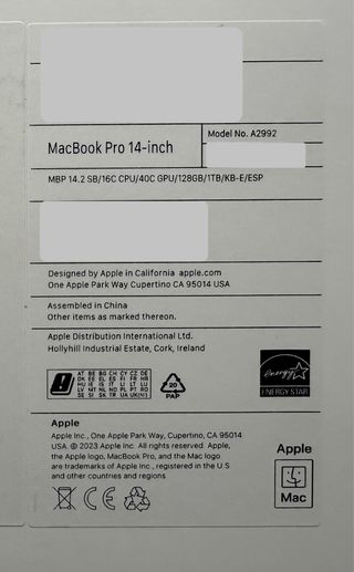 MacBook Pro M3 Max 1TB 128GB RAM