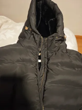 Chaqueta Zara acolchada con cinturón Talla S